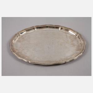 Silbertablett Dresdner Hofmuster