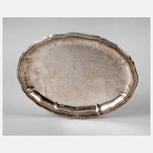 Silbertablett Dresdner Hofmuster