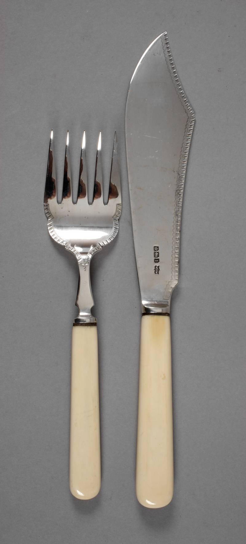 Sheffield England Fischvorlegebesteck