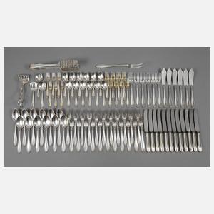 Silberbesteck Art déco