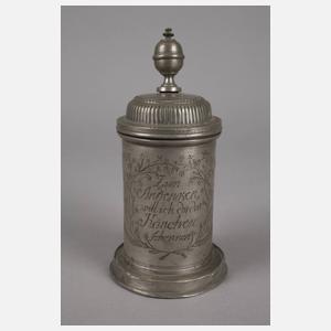Kleiner Andenkenkrug Zinn