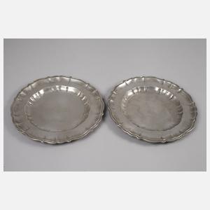 Zwei Prunk-Barockteller