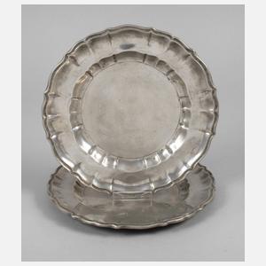 Zwei Prunk-Barockteller