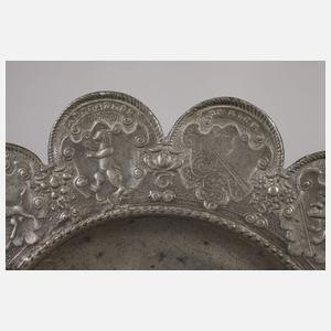 Schweizer Reliefteller mit Rütlischwur