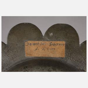 Schweizer Reliefteller mit Rütlischwur