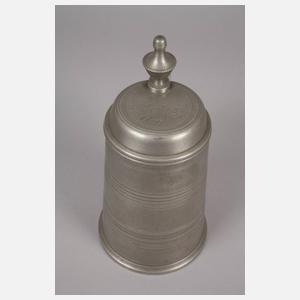 Drei Teile fränkisches Zinn