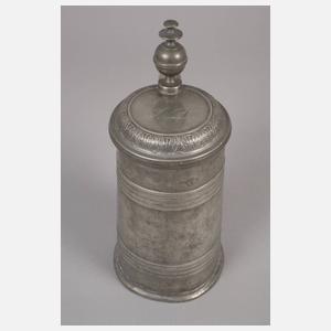 Drei Teile fränkisches Zinn