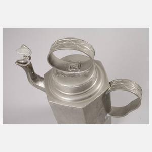 Große Erntekanne Zinn