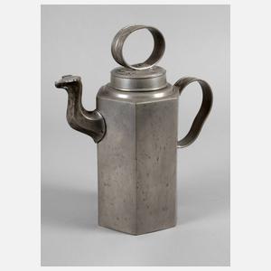 Große Erntekanne Zinn