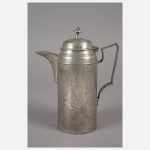 Zwei Teile Erfurter Zinn