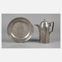 Zwei Teile Erfurter Zinn111