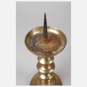 Spätgotischer Scheiben-Leuchter