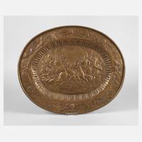 Wandplatte mit barocker Schlachtenszene111