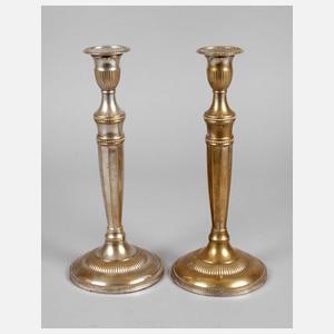 Paar Biedermeierleuchter