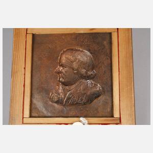 Kupferplatte Martin Luther