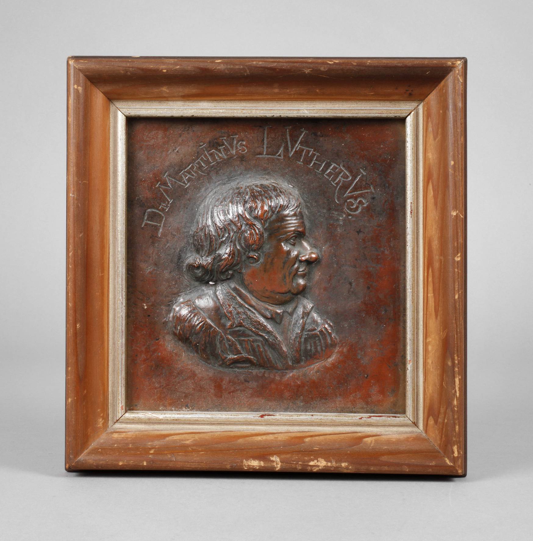 Kupferplatte Martin Luther