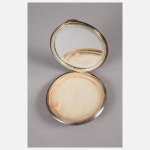 Puderdose mit emaillierter Moschee