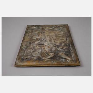 Zwei Reliefs als Allegorien