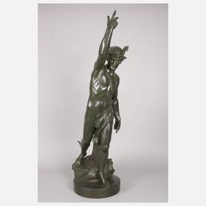 Große Salonfigur Hermes