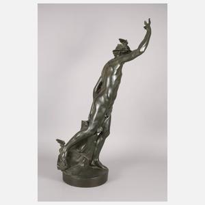 Große Salonfigur Hermes