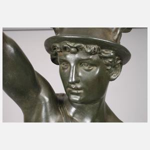 Große Salonfigur Hermes