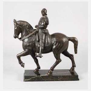 nach Andrea del Verrochio, Reiterstandbild des Bartolomeo Colleoni