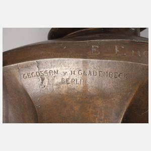 Erdmann Encke, Büste Otto von Bismarck