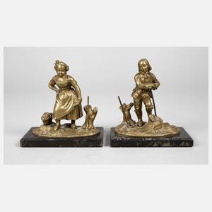 Biedermeier Gärtnerpaar