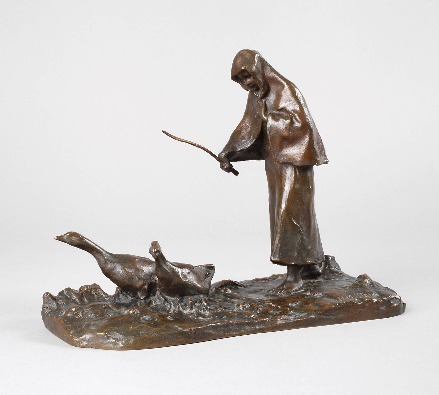 Heinz Müller, Gänsemagd