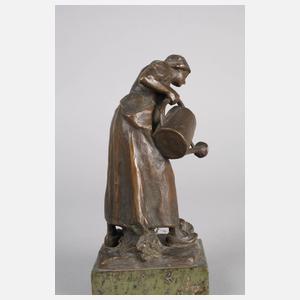 Holländerin mit Gießkanne