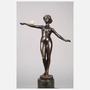 Julius Paul Schmidt-Felling, Ballspielerin auf Schale