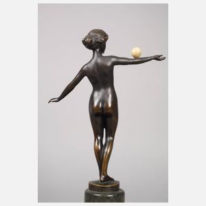 Julius Paul Schmidt-Felling, Ballspielerin auf Schale