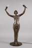 Lucien Alliot, figürliche Salonlampe