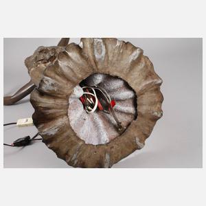 Lucien Alliot, figürliche Salonlampe