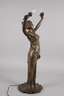 Lucien Alliot, figürliche Salonlampe