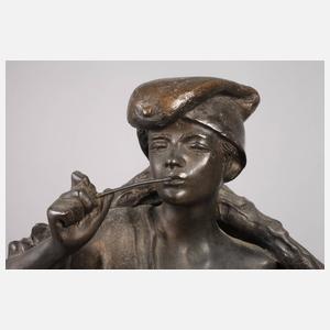 Achille D'Orsi, Fischer mit Korb und Waage