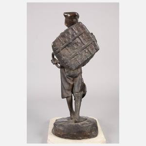 Achille D'Orsi, Fischer mit Korb und Waage