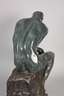 Große Bronzefigur ”Der Denker”