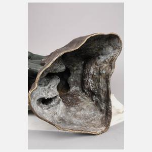 Große Bronzefigur ”Der Denker”