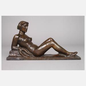 Martin Müller attr., liegender Damenakt