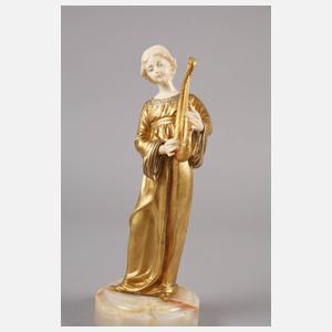 Affortunato Gori, Chryselephantin Harfespielerin