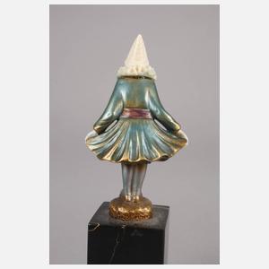 Carl Goldmann attr., Chryselephantin Pierrot