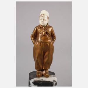 Chryselephantin Holländerjunge