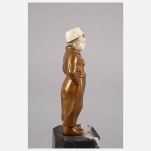 Chryselephantin Holländerjunge