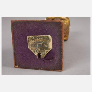 Chryselephantin Schuhmacherjunge