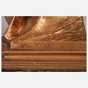 Géo Wagner, Chryselephantin Madonna mit dem Kinde