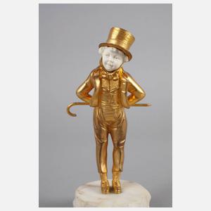 Georges Omerth, Knabe mit Spazierstock