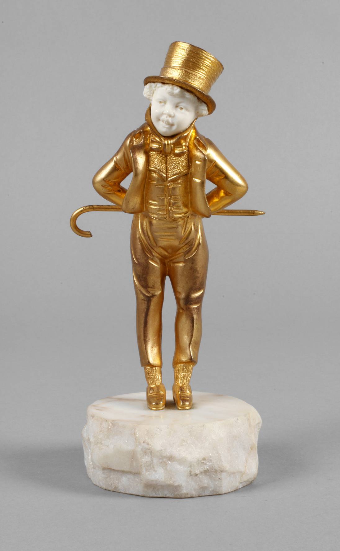 Georges Omerth, Knabe mit Spazierstock