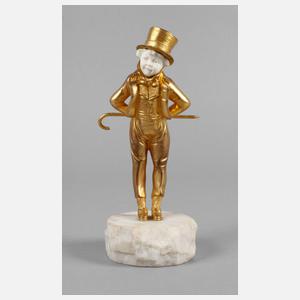 Georges Omerth, Knabe mit Spazierstock