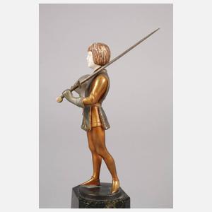 Otto Scheer, Chryselephantin Ritter